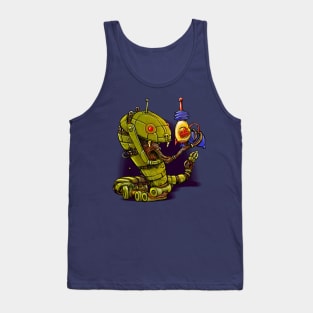 Robot Reptile Raygun! Tank Top